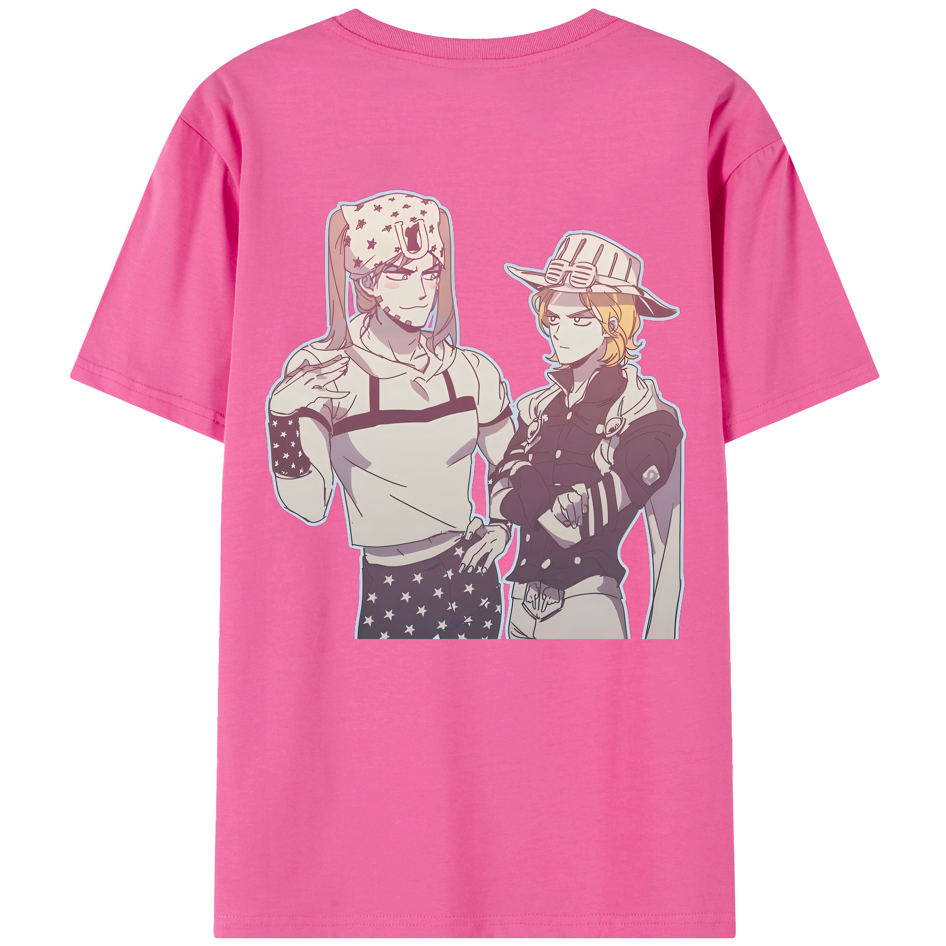 （画像用） ジョジョの奇妙な冒険 JoJo's Bizarre Adventure レディース半袖Tシャツ(バックプリント)